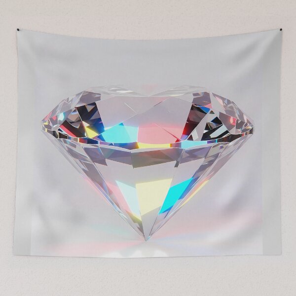 Item preview, Prismatic Diamond Crystal Neon Refraction designed and sold by powersunlight.