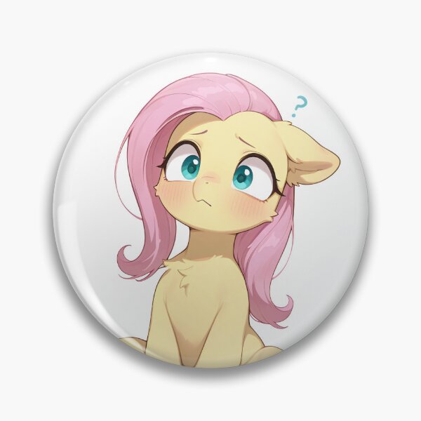 Artikelvorschau, Fluttershy ist verwirrt :3 entworfen und verkauft von CeluniaMoon's Art - Cute Furry, Anime, and More! .