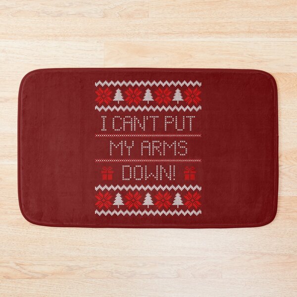 Item preview, Arms Down Ugly Christmas Sweater designed and sold by Normbot2000.