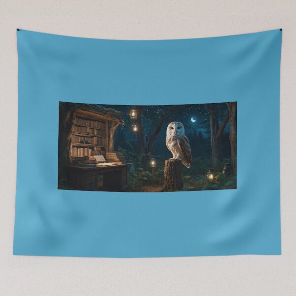 Item preview, The Librarian of the Moonlit Forest designed and sold by adill72.