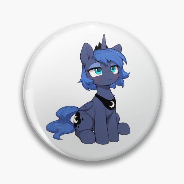 Artikelvorschau, Prinzessin Luna ist gelangweilt Aufkleber entworfen und verkauft von CeluniaMoon's Art - Cute Furry, Anime, and More! .