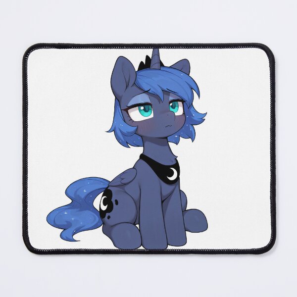 Item preview, Princess Luna is BORED sticker designed and sold by CeluniaMoon's Art - Cute Furry, Anime, and More! .