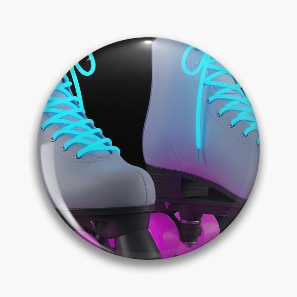 Item preview, Neon Roller Skates Retro Pair Glow designed and sold by powersunlight.