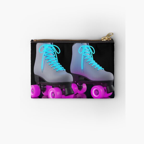 Item preview, Neon Roller Skates Retro Pair Glow designed and sold by powersunlight.