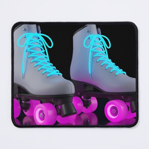 Item preview, Neon Roller Skates Retro Pair Glow designed and sold by powersunlight.