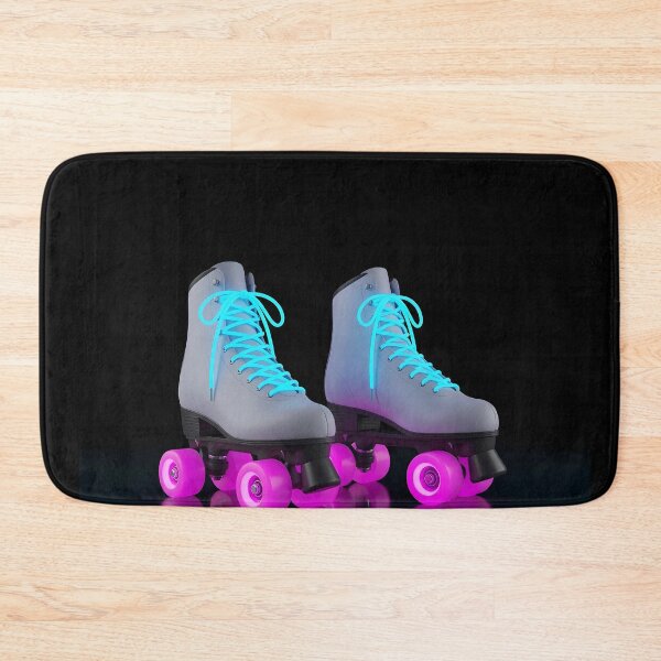 Item preview, Neon Roller Skates Retro Pair Glow designed and sold by powersunlight.