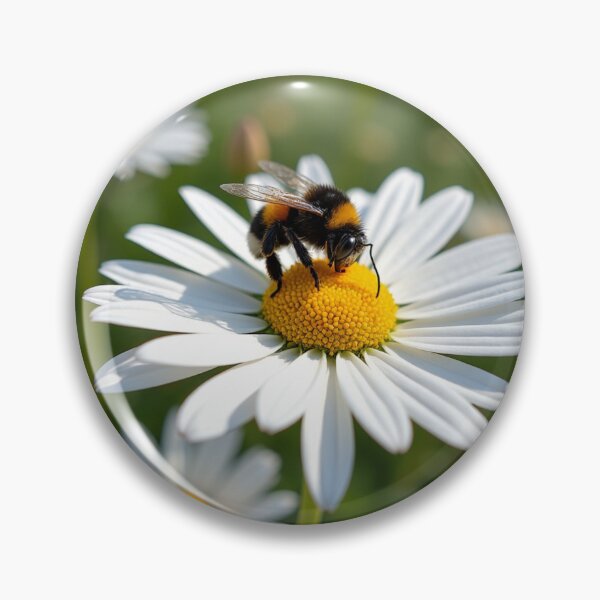 Item preview, Daisies with Bees designed and sold by laurakerr.