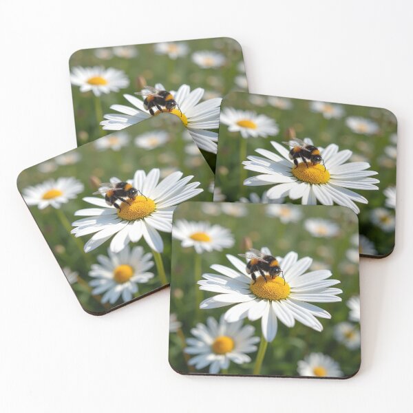 Item preview, Daisies with Bees designed and sold by laurakerr.