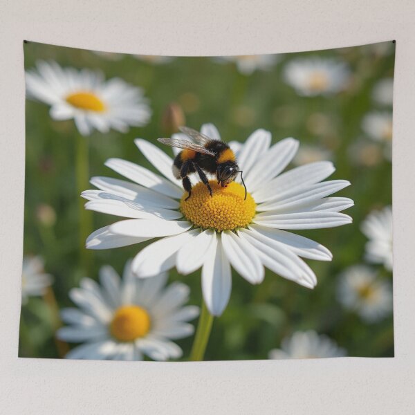 Item preview, Daisies with Bees designed and sold by laurakerr.