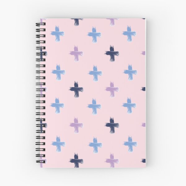 Item preview, Shoreline Cross Lilac & Blue en rosa designed and sold by radgedesign.