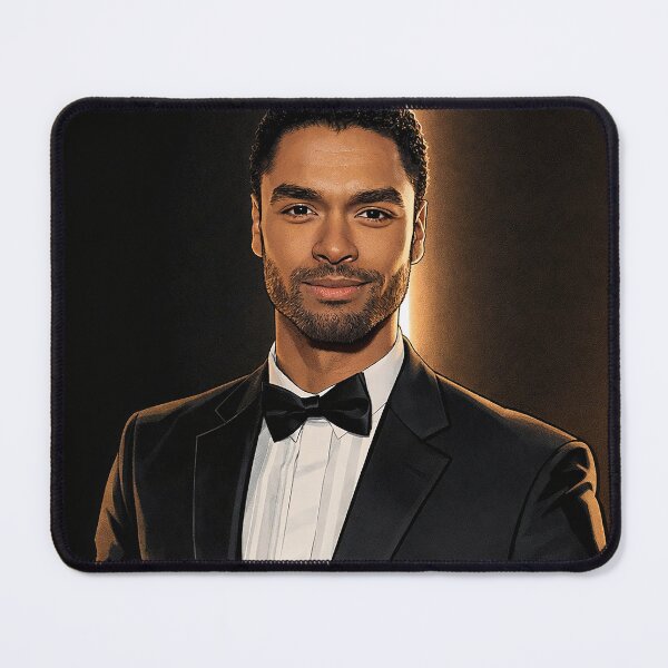 Item preview, Regé-Jean Page looking elegant in evening attire (fan art) designed and sold by PopCultureAndStuff.