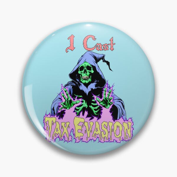 Item preview, “I Cast Tax Evasion” Funny Wizard Meme | Chaotic Wizard Humor | Fantasy Joke Design designed and sold by Do3star.