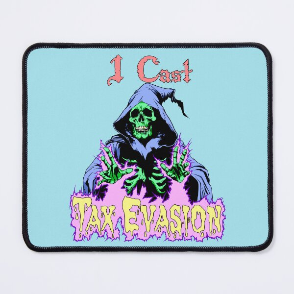 Item preview, “I Cast Tax Evasion” Funny Wizard Meme | Chaotic Wizard Humor | Fantasy Joke Design designed and sold by Do3star.
