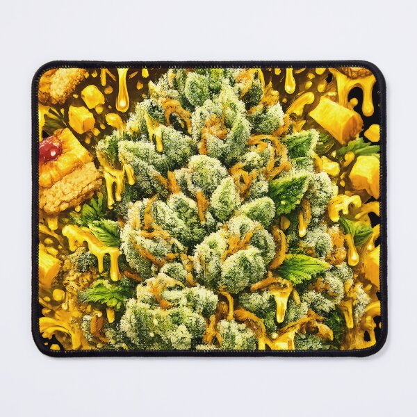 Item preview, Pineapple Upside Down Cake Graffiti Print | Pineapple Cake Hybrid Typography | Euphoric 420 designed and sold by WAUZ.