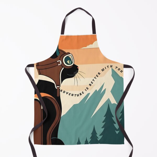 Item preview, Adventure Is Better With You – Vintage Adventure Cat Travel Poster Aesthetic designed and sold by InfinitePawBond.