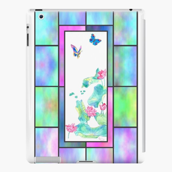 Stained Glass Pond iPad Snap Case