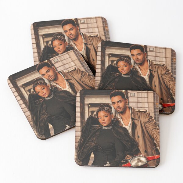 Item preview, Regé-Jean Page and Halle Bailey for the film You Me and Tuscany (fan art) designed and sold by PopCultureAndStuff.