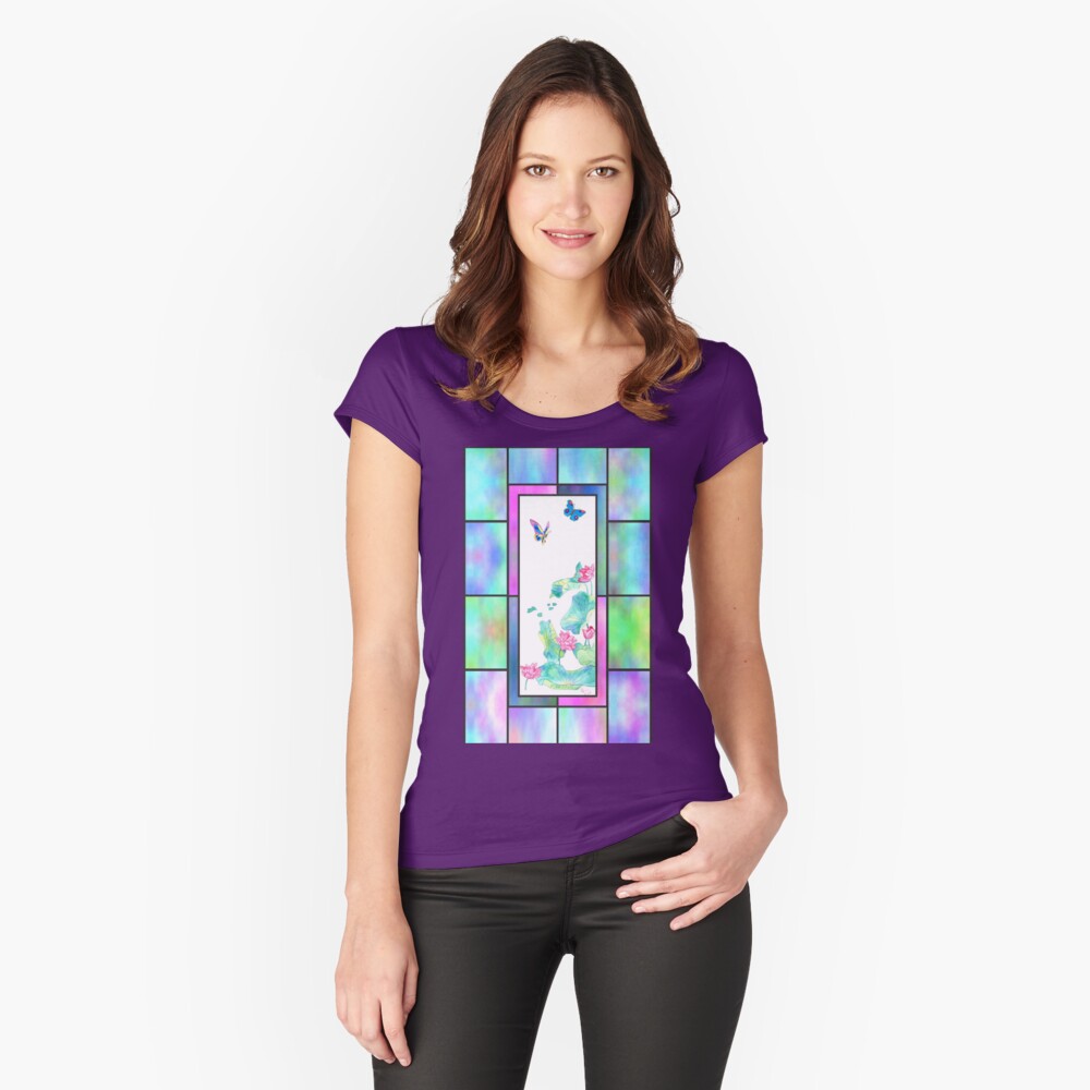 Item preview, Fitted Scoop T-Shirt designed and sold by mugglequeen.