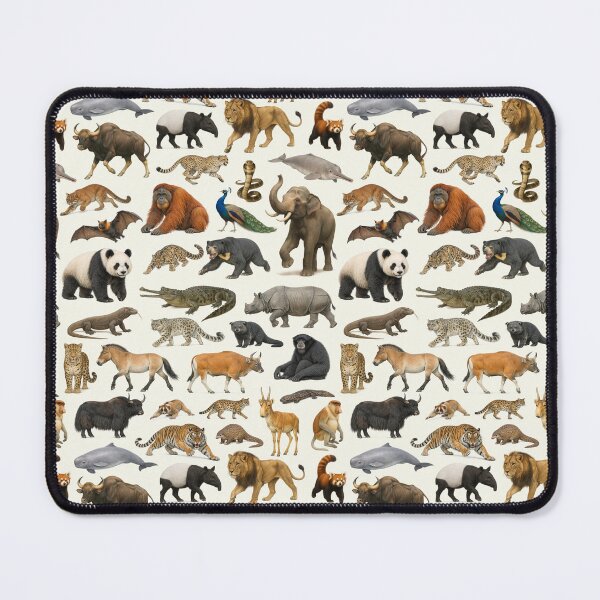 Item preview, Animals of Asia Retro Style Identification Chart designed and sold by kakarikihill.