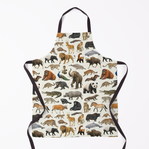 Item preview, Animals of Asia Retro Style Identification Chart designed and sold by kakarikihill.