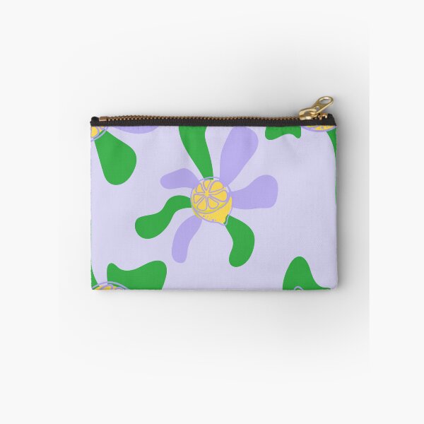 Item preview, Abstract Green & Lavender Organic Shapes with Lemons – Minimalist Aesthetic Design for Summer designed and sold by MoodsOfMine.