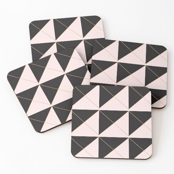 Item preview, Gold cross on blush pink and black designed and sold by TheMarketplaceworld.