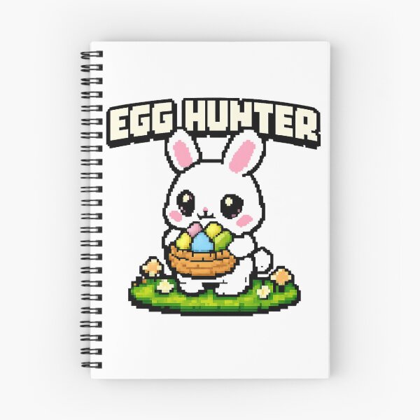 Item preview, Egg Hunter Pixel Gaming Easter Bunny Retro designed and sold by VaultInk.