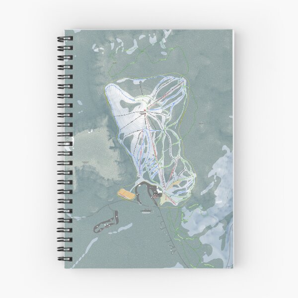 Item preview, Hoodoo Resort Trail Map designed and sold by Mapsynergy.