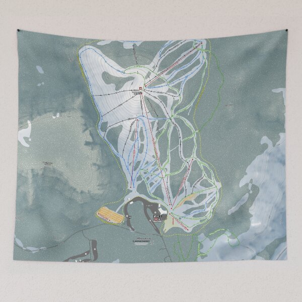 Item preview, Hoodoo Resort Trail Map designed and sold by Mapsynergy.