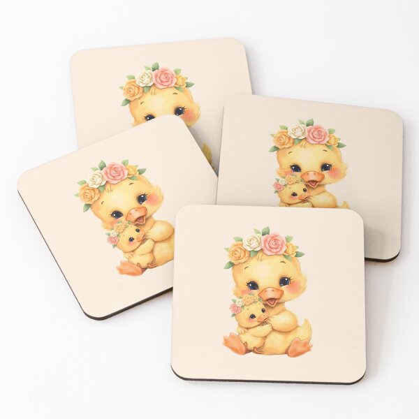 Item preview, Mother Duck and Duckling - Following the Heart Illustration designed and sold by Ofizkids.