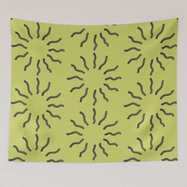 Item preview, Marker Pen Squiggly Sunshine Motif designed and sold by Summer Temper.