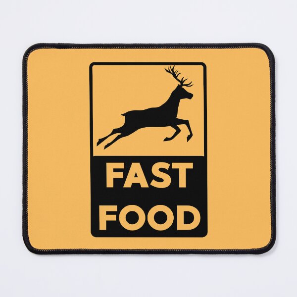 Item preview, Fast Food Deer Hunting Humor designed and sold by ZYNTHRA Shop.