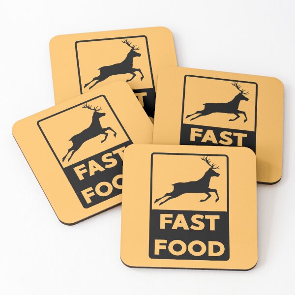 Item preview, Fast Food Deer Hunting Humor designed and sold by ZYNTHRA Shop.