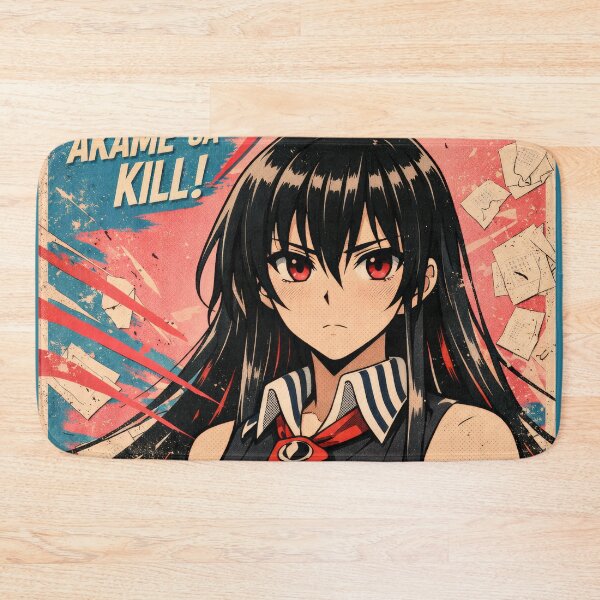 Item preview, Akame Retro Poster  designed and sold by AnimeArsenalPrints.