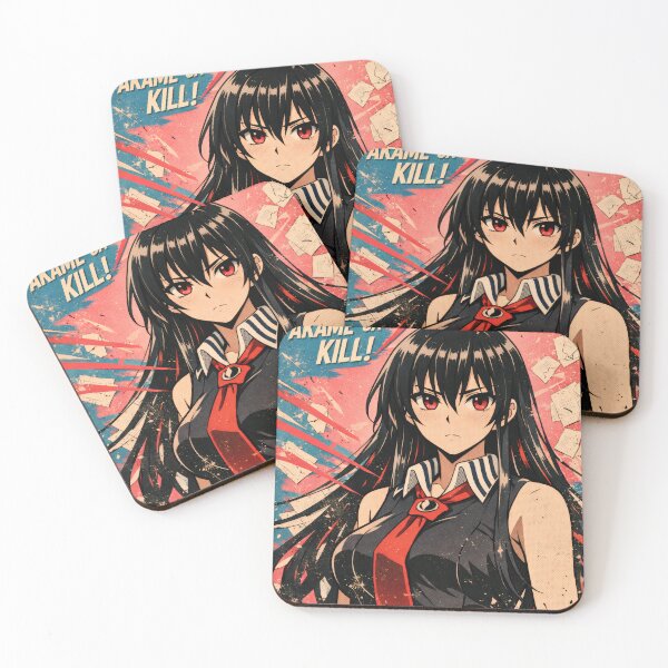 Item preview, Akame Retro Poster  designed and sold by AnimeArsenalPrints.