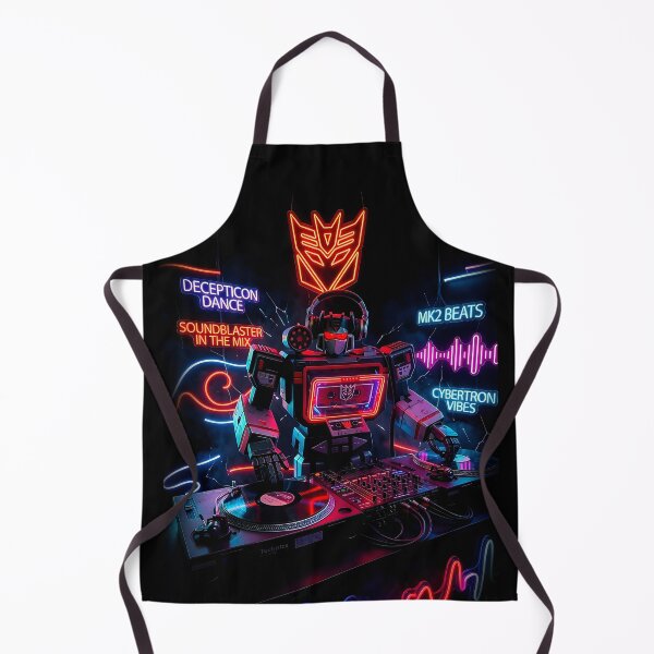 Item preview, Soundblaster DJ - Decepticon MK2 Beats Neon Retrowave designed and sold by keythxctrs.