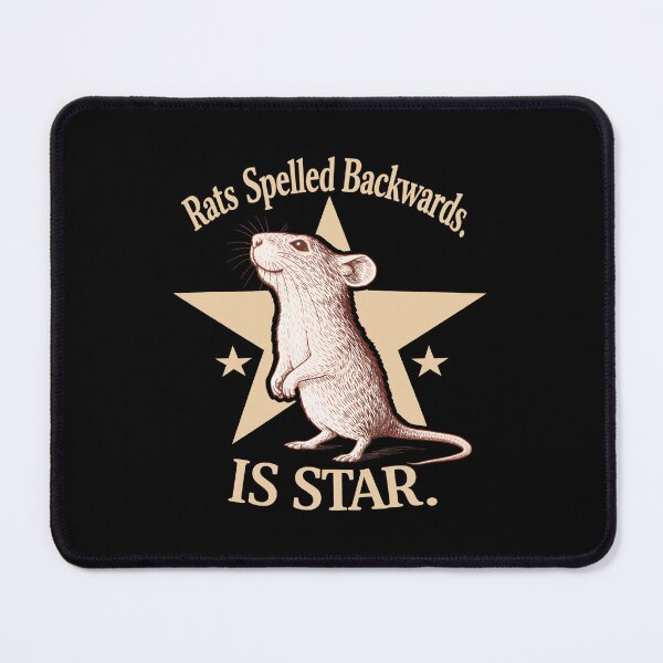 Item preview, Rats Spelled Backwards is Star Rat Meme Rat Lover Animal  designed and sold by gear-posters.
