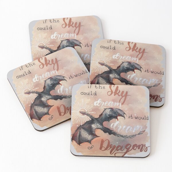 Item preview, If the sky could dream, it would dream of dragons. by Ilona Andrews designed and sold by Jessfm.