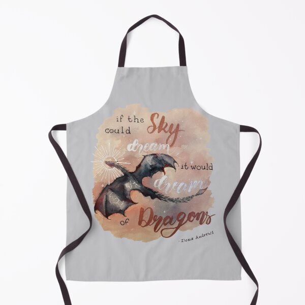 Item preview, If the sky could dream, it would dream of dragons. by Ilona Andrews designed and sold by Jessfm.