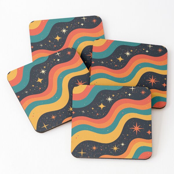Item preview, Vintage 70s Cosmic Dream: Groovy Wavy Retro designed and sold by SweetLog.