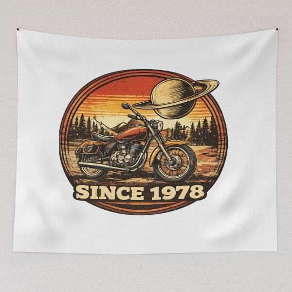 Item preview, Vintage Motorcycle Since 1978 T-Shirt designed and sold by printspurely.