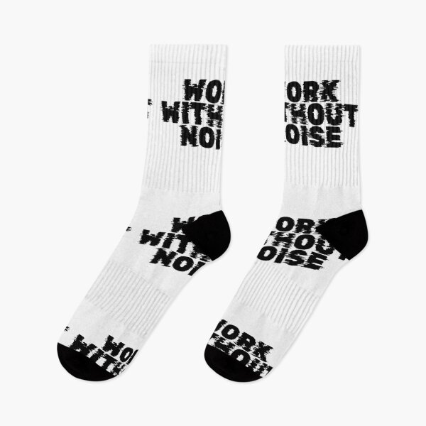 Item preview, Work Without Noise – Minimalist Discipline Mindset Quote designed and sold by AXIS-EQUILIBRIO.