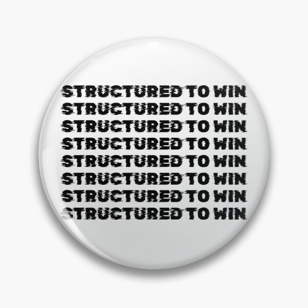 Artikelvorschau, Strukturiert zum Gewinnen – Disziplinsystem-Denkweise (Minimalistisches Zitat) entworfen und verkauft von AXIS-EQUILIBRIO.