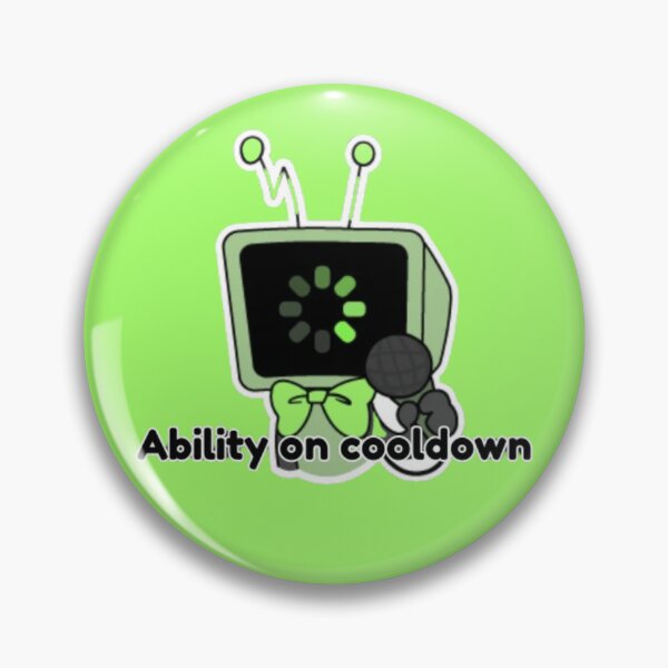 Item preview, Dandy's World Sticker: "Ability on cooldown" designed and sold by SNAPPJAWZ.