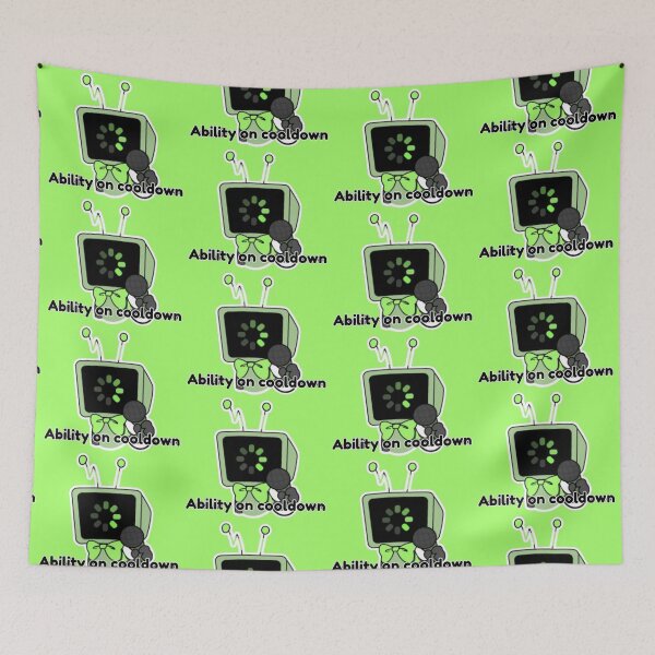 Item preview, Dandy's World Sticker: "Ability on cooldown" designed and sold by SNAPPJAWZ.
