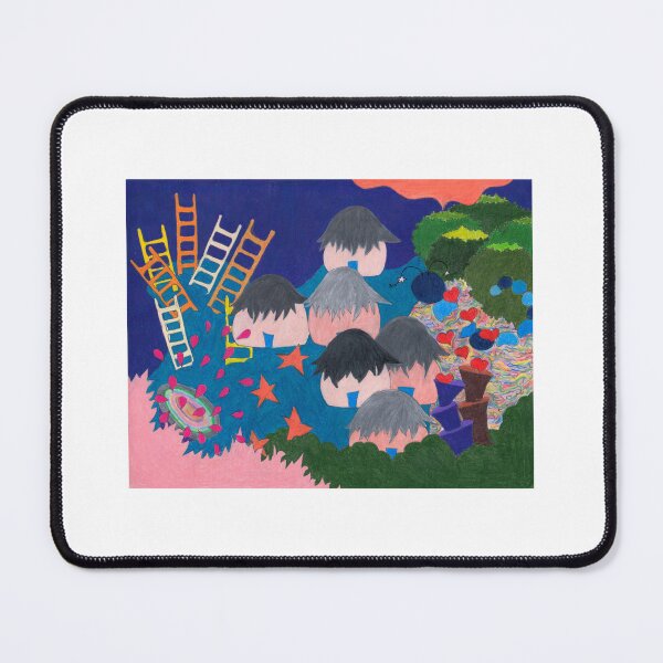 Item preview, Rainbow Pond Map designed and sold by Elissa Capelle Vaughn.
