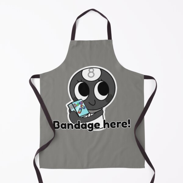 Item preview, Dandy's World Sticker: "Bandage here!" designed and sold by SNAPPJAWZ.