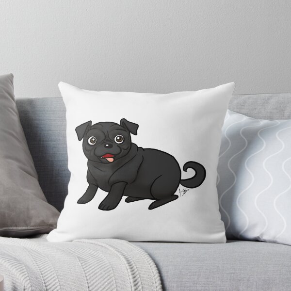 Item preview, Dog - Pug - Black designed and sold by Jennifer Stolzer.