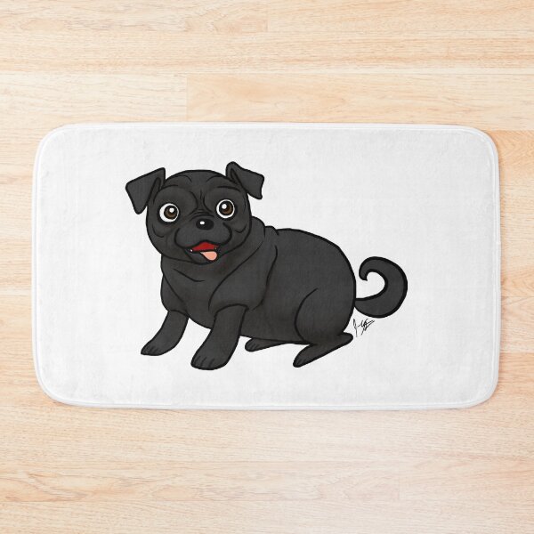 Item preview, Dog - Pug - Black designed and sold by Jennifer Stolzer.