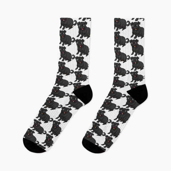 Item preview, Dog - Pug - Black designed and sold by Jennifer Stolzer.